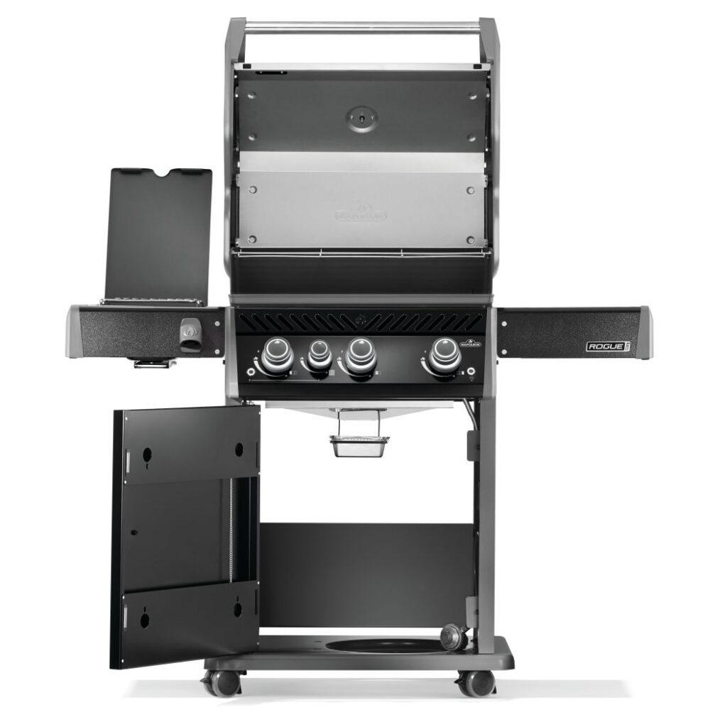 Napoleon Rogue PRO 425 SIB with Infrared Side Burner - Black (Liquid Propane)