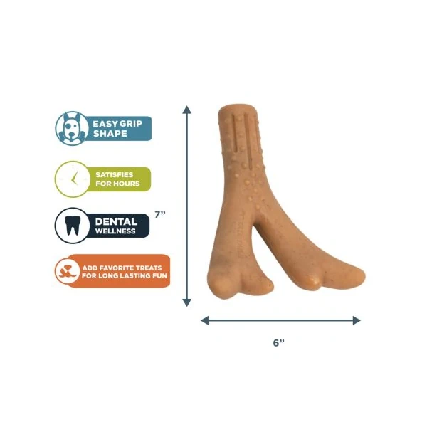 Tall Tails - Bacon Scent Antler Chew Dog Toy - Large