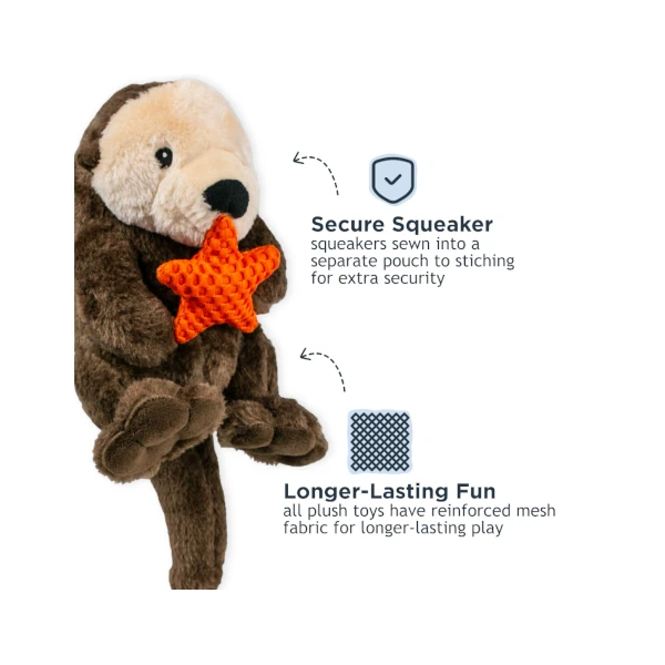 Tall Tails - Otter Rope Body Dog Toy