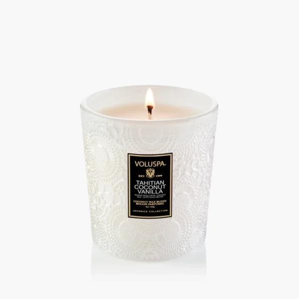 Voluspa Tahitian Coconut Vanilla Classic Candle