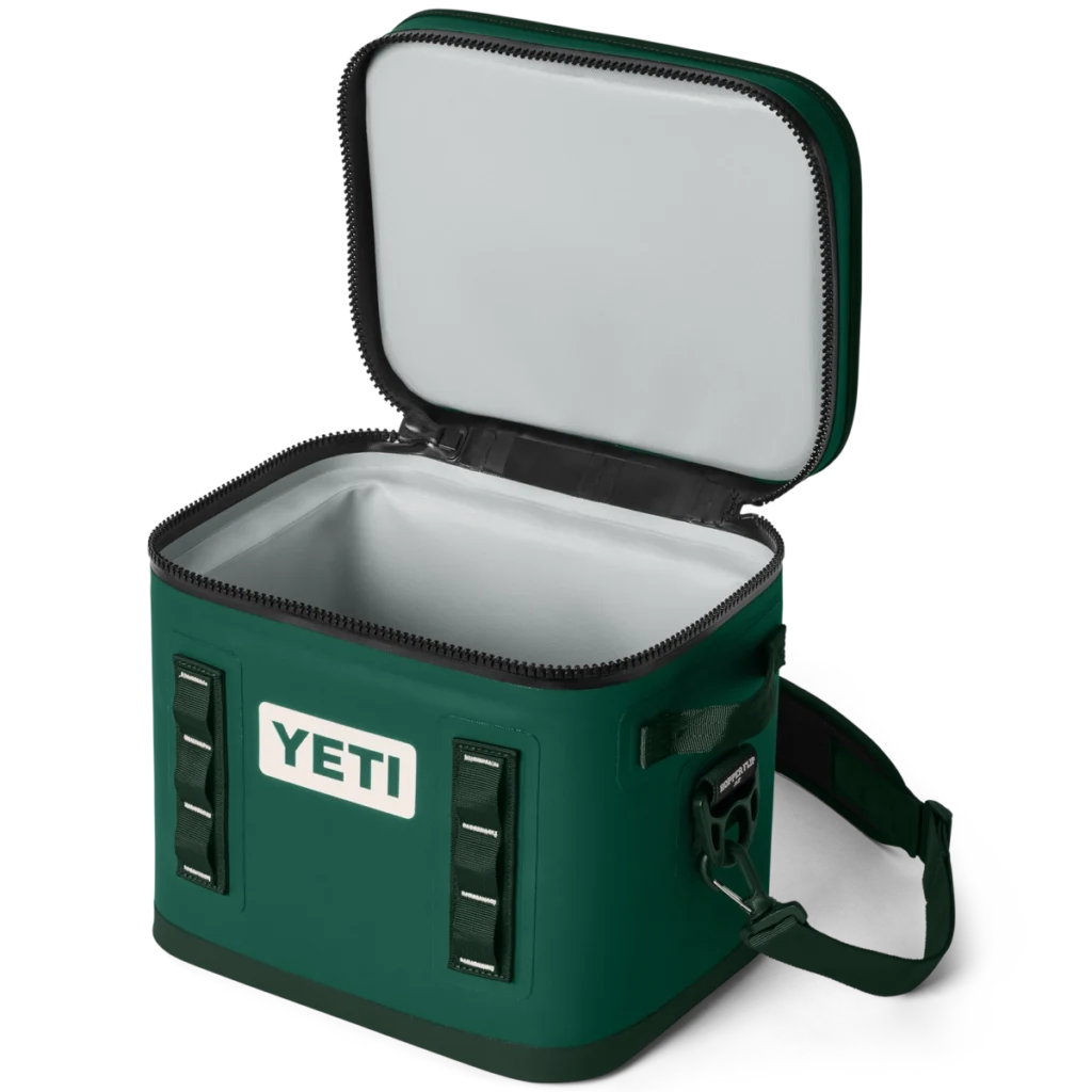 Yeti Hopper Flip 12 Soft Cooler - Black Forest Green2
