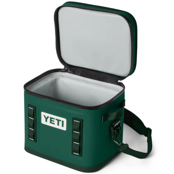 Yeti Hopper Flip 12 Soft Cooler - Black Forest Green2