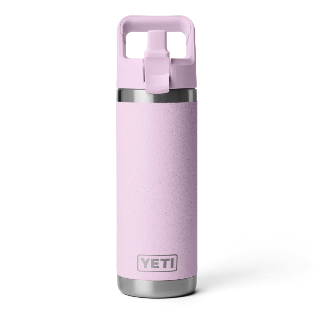 Yeti Rambler 18oz Water Bottle with Color Matched Straw Cap
