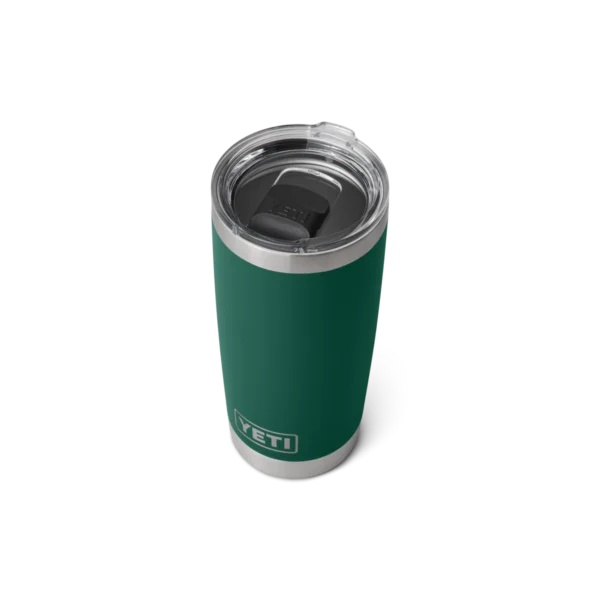Yeti Rambler 20oz Tumbler with Magslider Lid - Black Forest Green