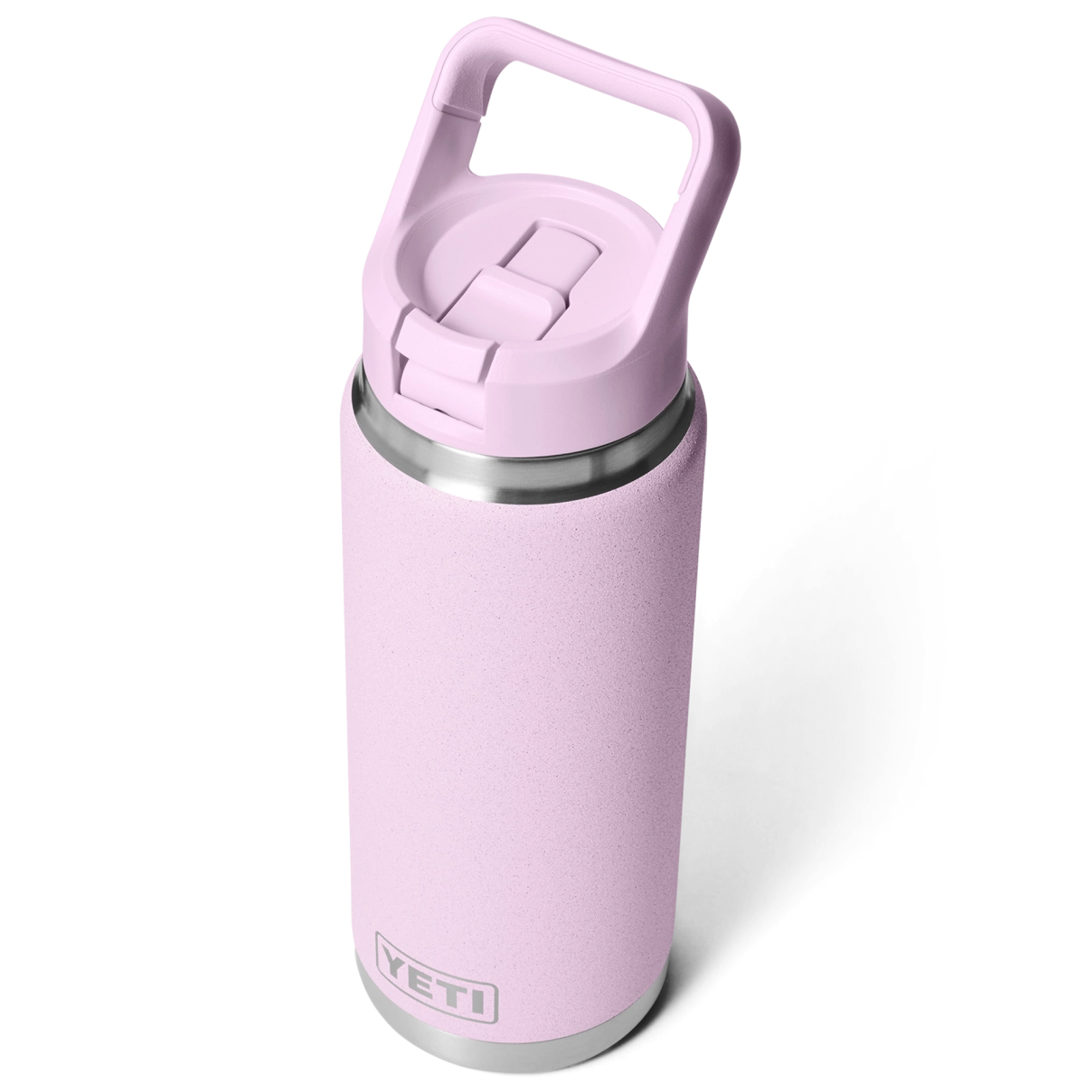 Yeti Rambler 26oz Bottle with Color Matched Straw Cap - Cherry