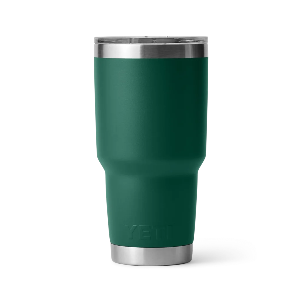 Yeti Rambler 30oz Tumbler with Magslider Lid - Black Forest Green2