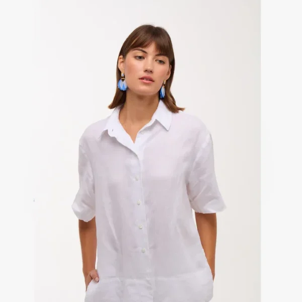 Brackish Venice Bay Bezel Drop Earrings