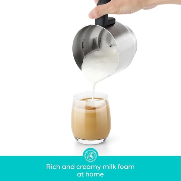 Casabrews Heated Milk Frother