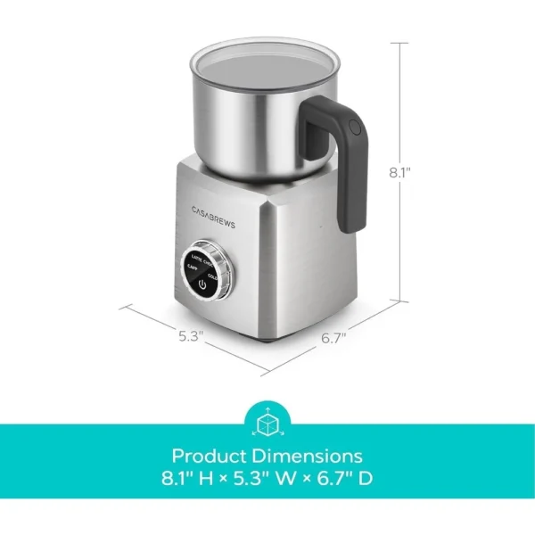 Casabrews Heated Milk Frother