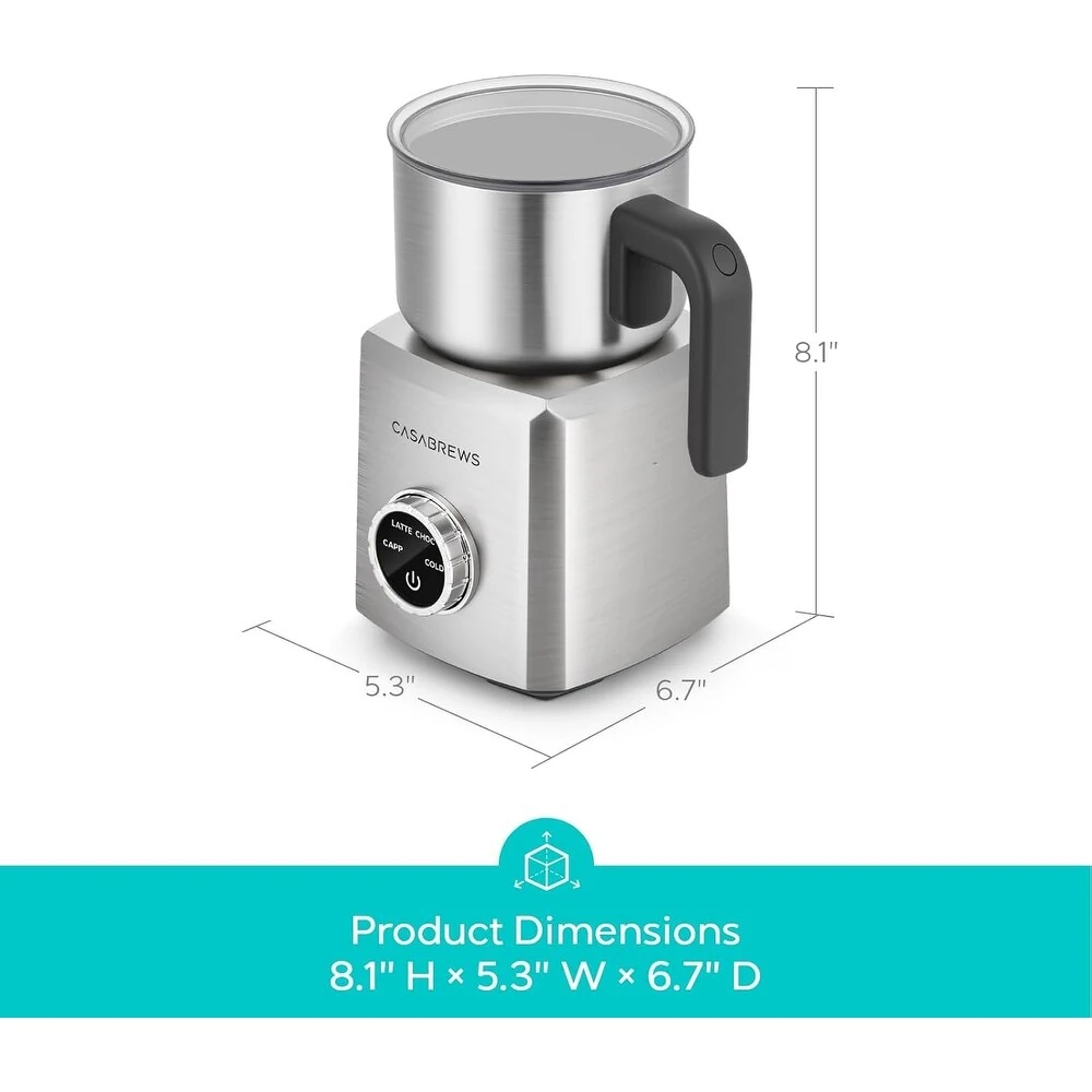 Casabrews Heated Milk Frother
