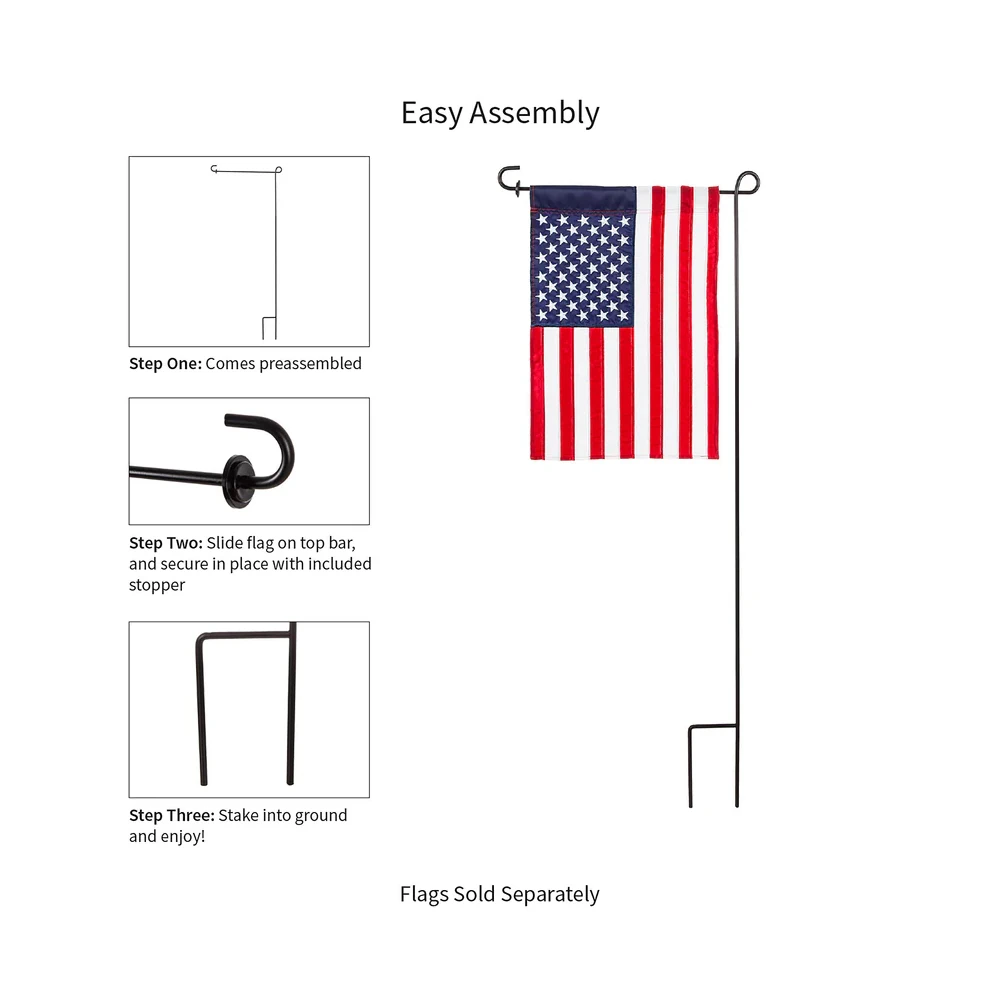 Evergreen Garden Flag Stand