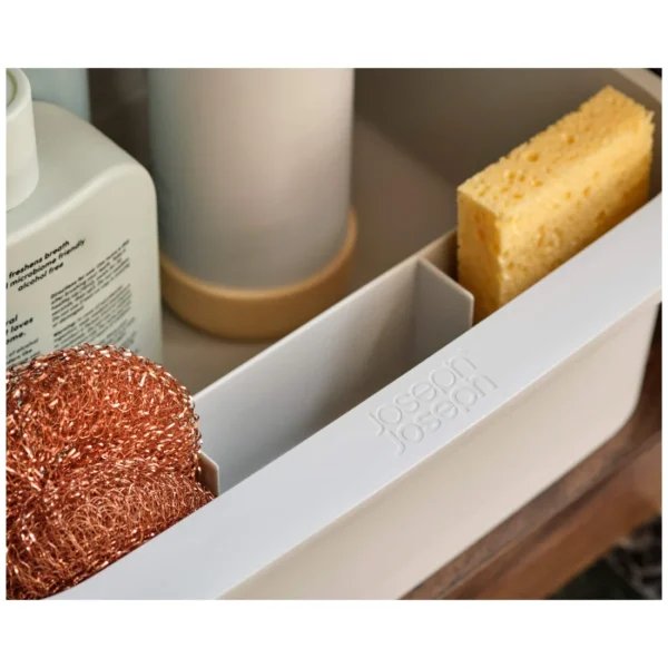 Joseph Joseph CupboardStore Large Easy-Access Storage Caddy - Stone