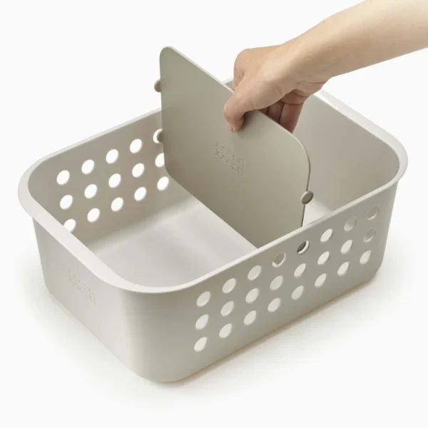 Joseph Joseph EasyStore Large Bathroom Storage Basket - Ecru