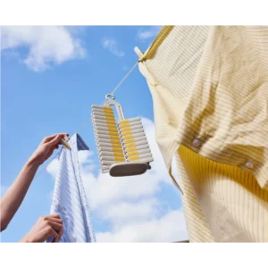 Joseph Joseph PegStore 30-Piece Clothespin Set With Storage Stand