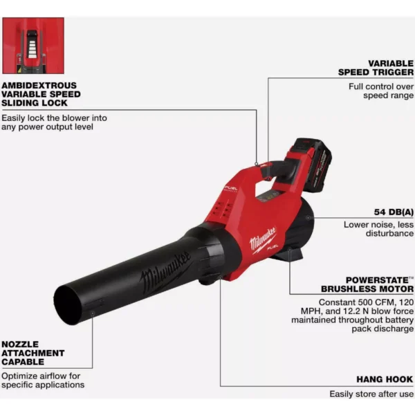 Milwaukee M18 Fuel Blower Kit