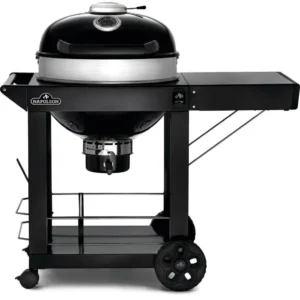 Napoleon Professional 22 Charcoal Grill with Cart - Black