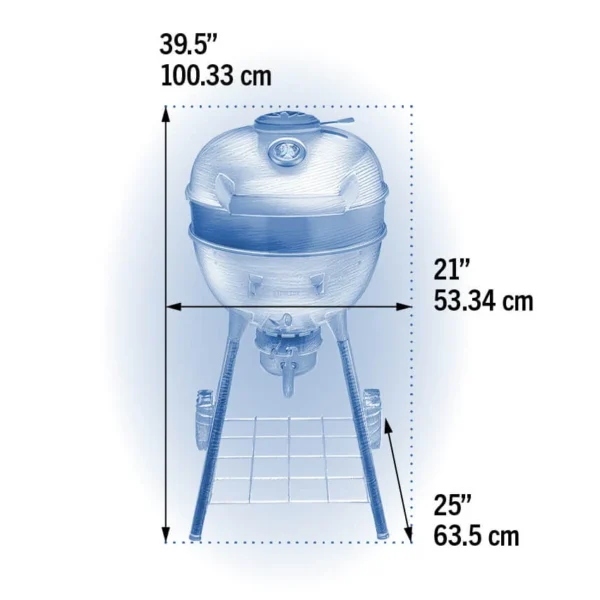 Napoleon Professional 18 Charcoal Kettle Grill - Black