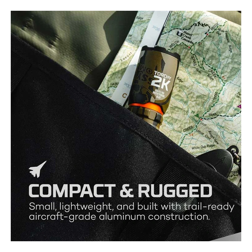 Nebo Torchy 2K Rechargeable Pocket Flashlight - Mossy Oak Bottomland