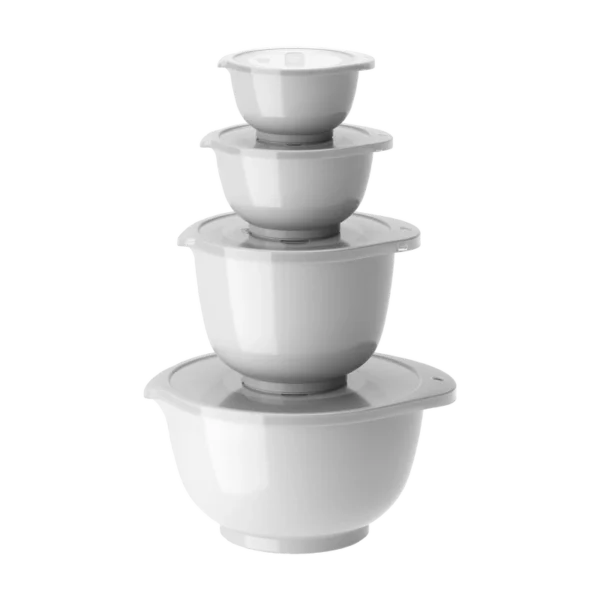 Rosti 4pc Mixing Bowl Set - White