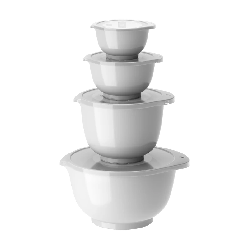Rosti 4pc Mixing Bowl Set - White