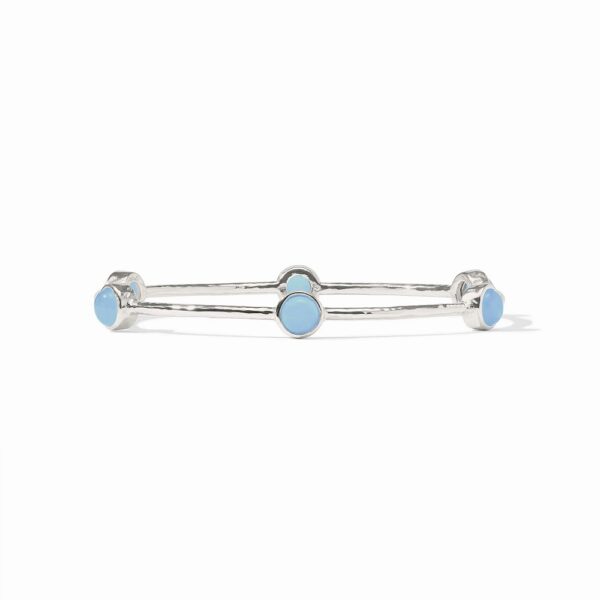 Julie Vos Silver Milano Luxe Bangle