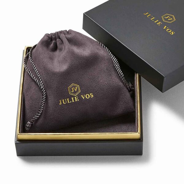 Julie Vos Silver Milano Luxe Bangle