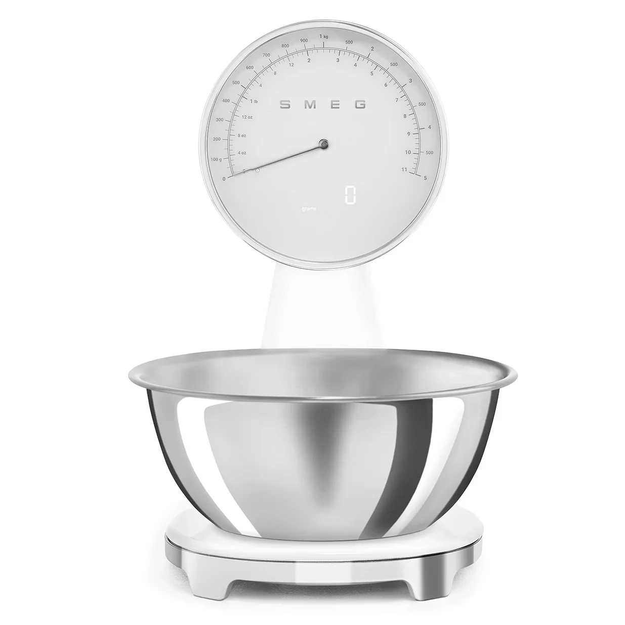 Smeg Retro-Style Kitchen Scale - White