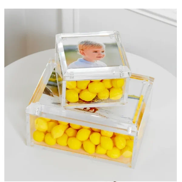 Tara Wilson Design - Photo Box - 4" x 4" - Clear
