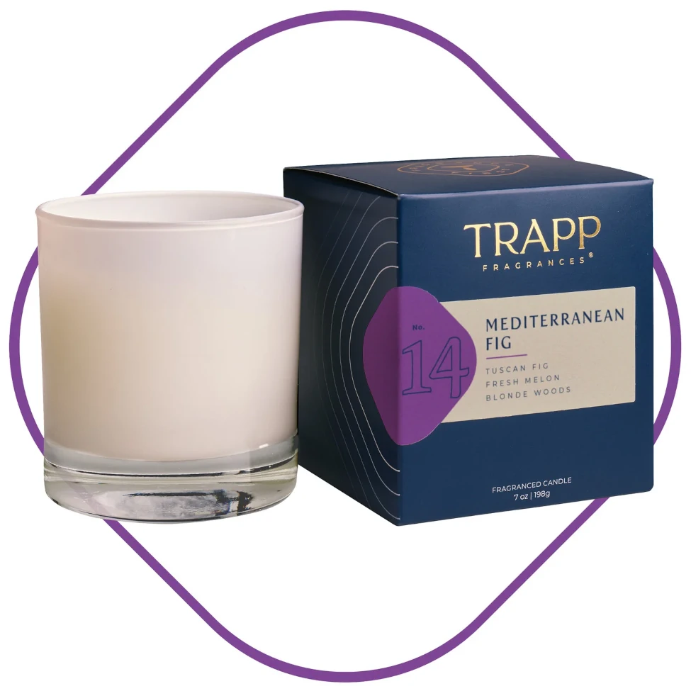 Trapp - Mediterranean Fig Candle in Signature Box Trapp - Mediterranean Fig Candle in Signature Box