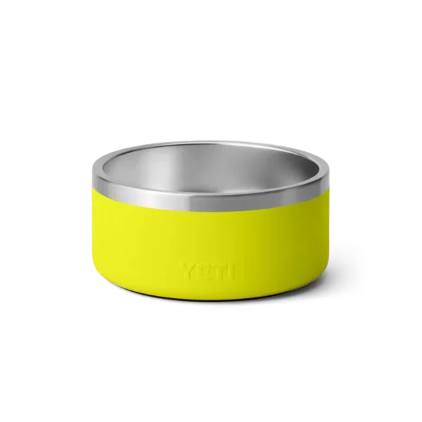 Yeti Boomer 4 Dog Bowl - Firefly Yellow