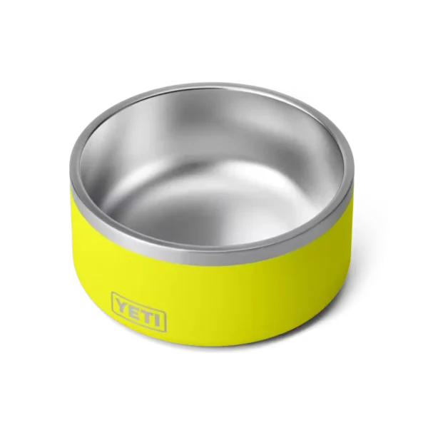 Yeti Boomer 8 Large Dog Bowl - Firefly Yellow