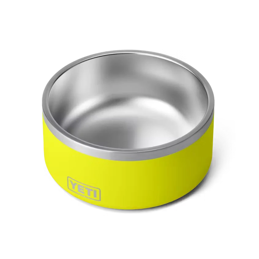 Yeti Boomer 8 Large Dog Bowl - Firefly Yellow