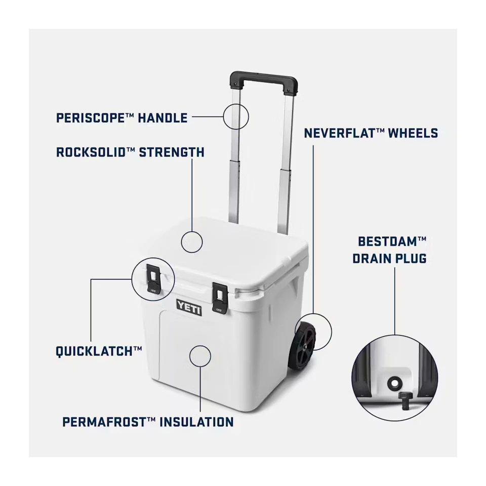 Yeti Roadie 48 Wheeled Cooler - Firefly Yellow
