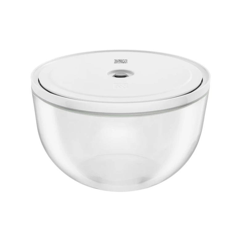 Zwilling Fresh & Save Bowls Vacuum Bowl Set S/M/L / 6-pc, Glass - Transparent-White
