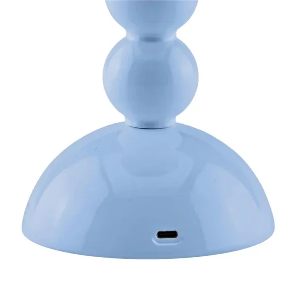 Addison Ross Bobbin LED Lamp - Pale Denim