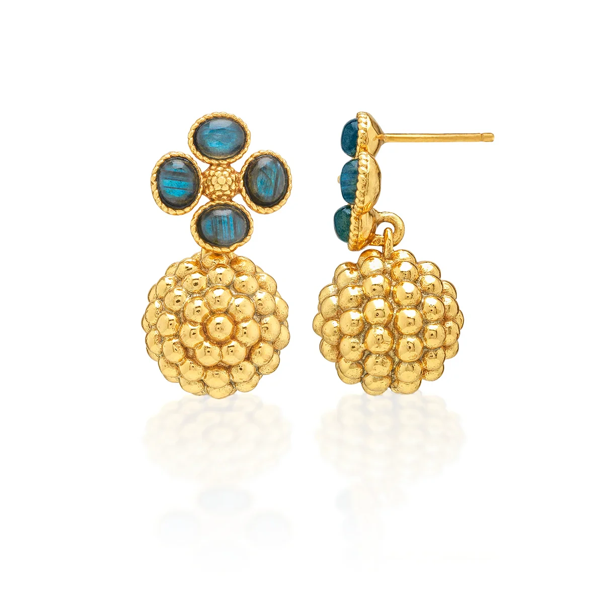 Capucine De Wulf Berry Clover Teardrop Earrings main image 0