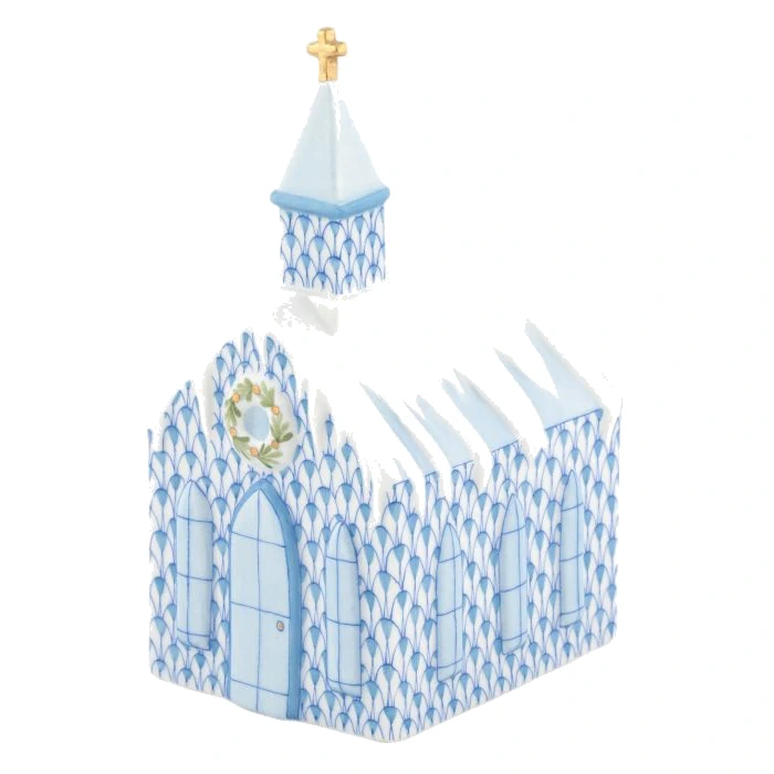 Herend Church - Blue Herend Church - Blue