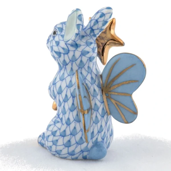 Herend Fairy Bunny - Blue