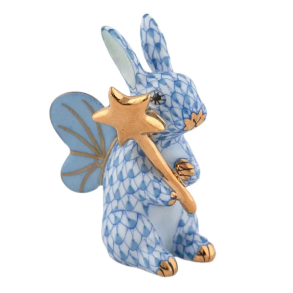 Herend Fairy Bunny - Blue