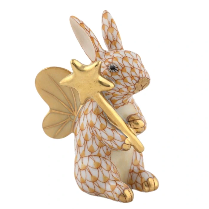 Herend Fairy Bunny - Butterscotch Herend Fairy Bunny - Butterscotch