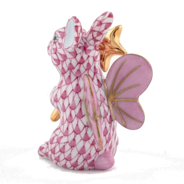 Herend Fairy Bunny - Raspberry