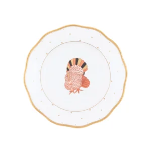 Herend Fall Dessert Plate - Turkey