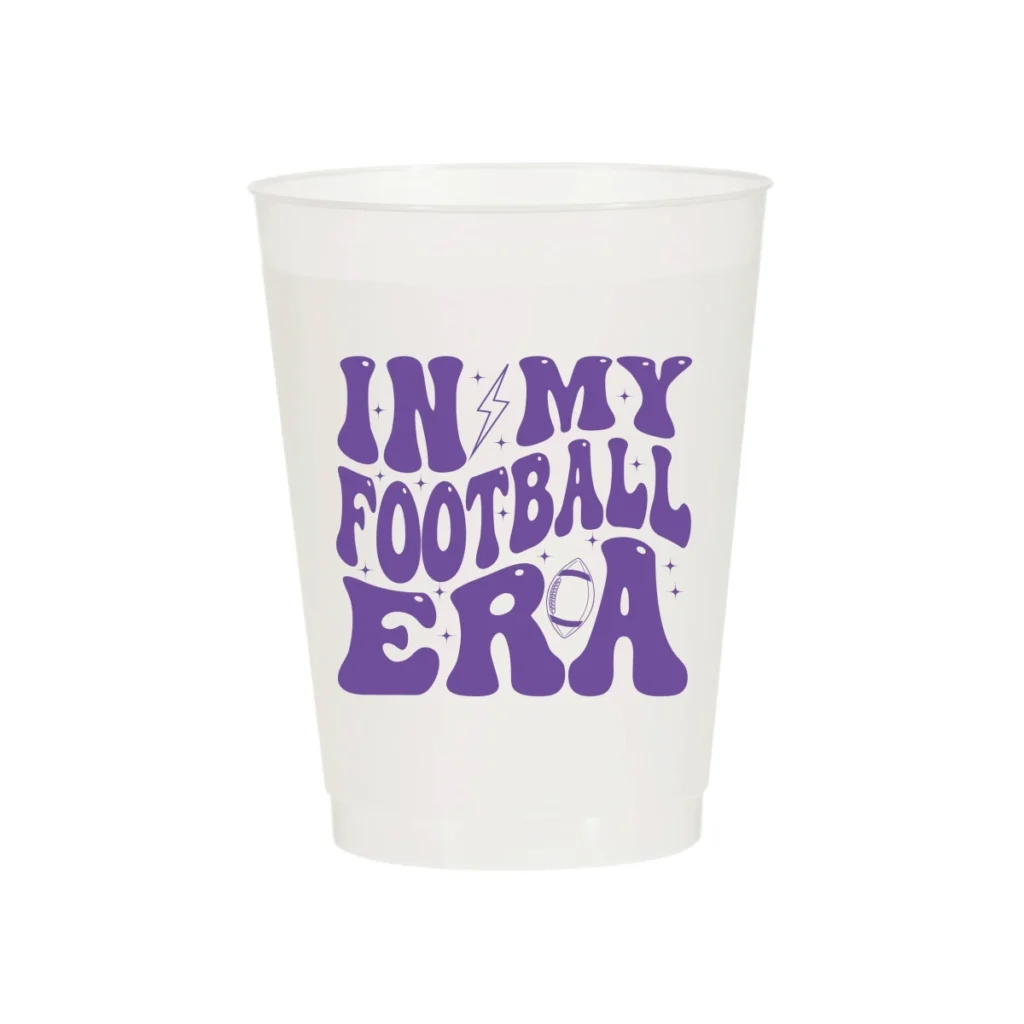 In My Football Era Frosted Cups