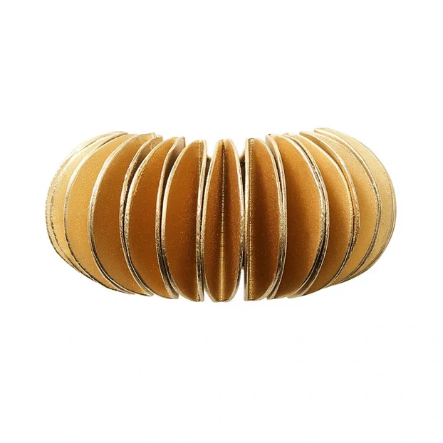 Kim Seybert Demilune Napkin Ring Gold