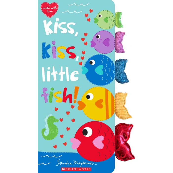Kiss, Kiss, Little Fish Baby Board Book