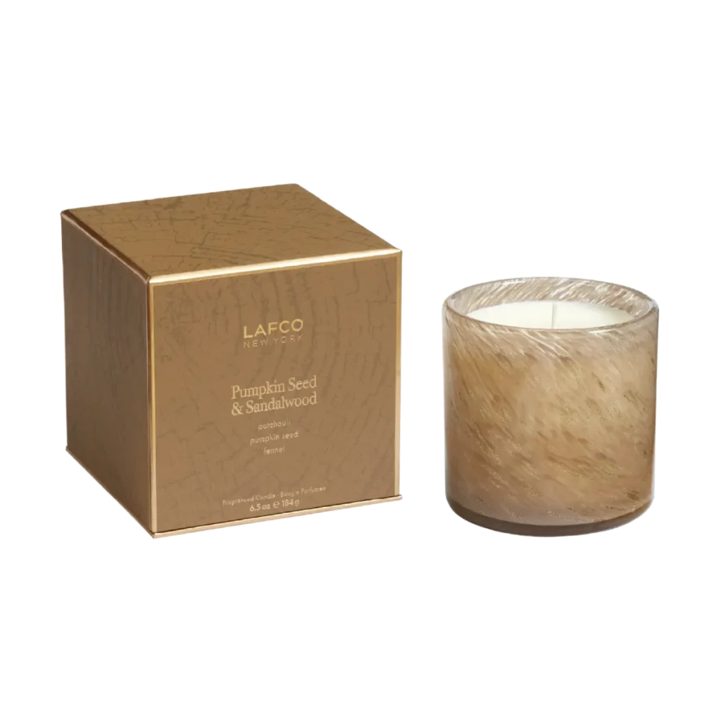 Lafco Pumpkin Seed & Sandalwood Classic Candle