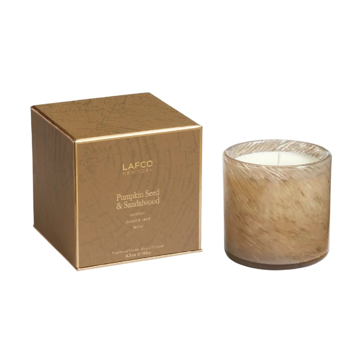 Lafco Pumpkin Seed & Sandalwood Classic Candle