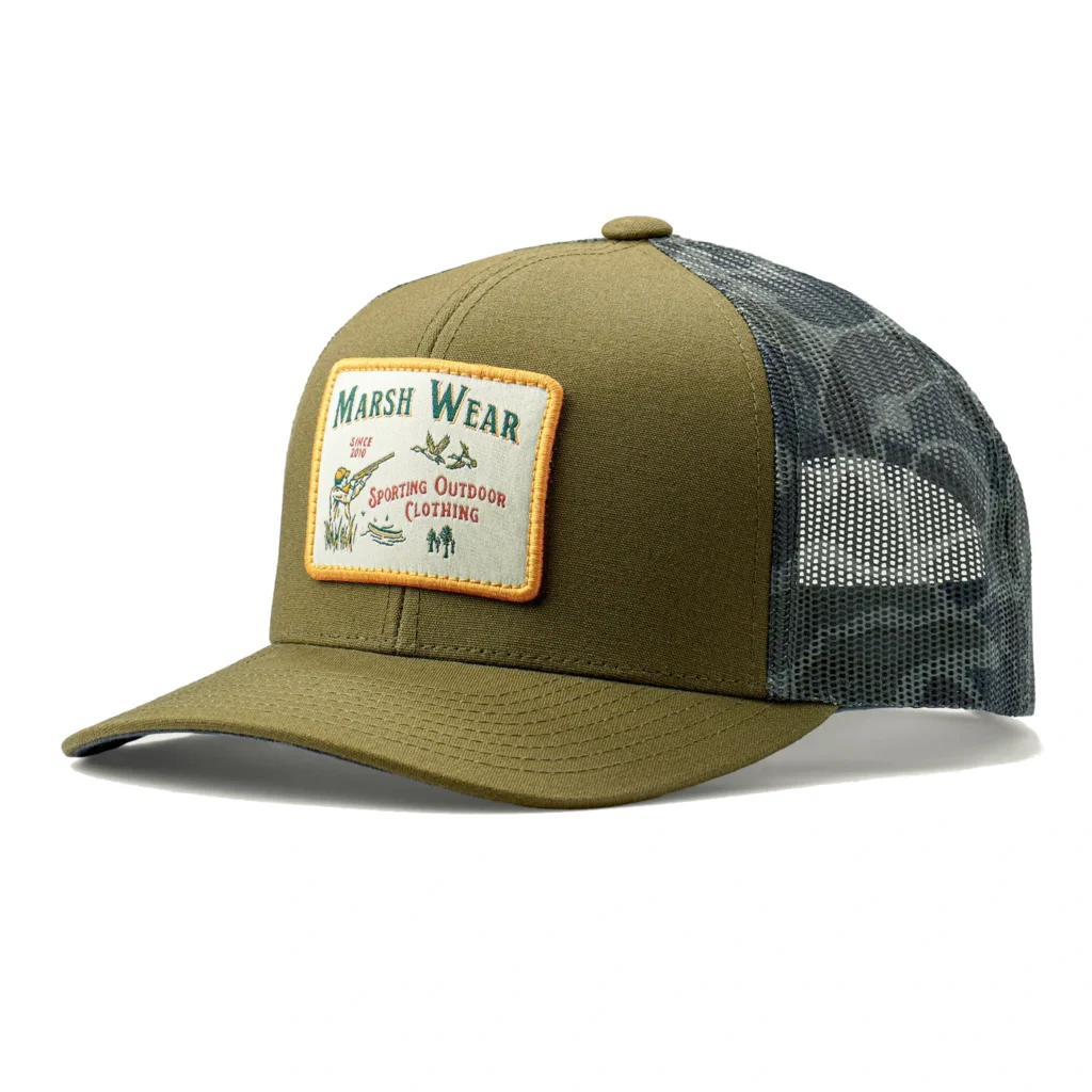 Marsh Wear Sportsman Trucker Hat - Olive