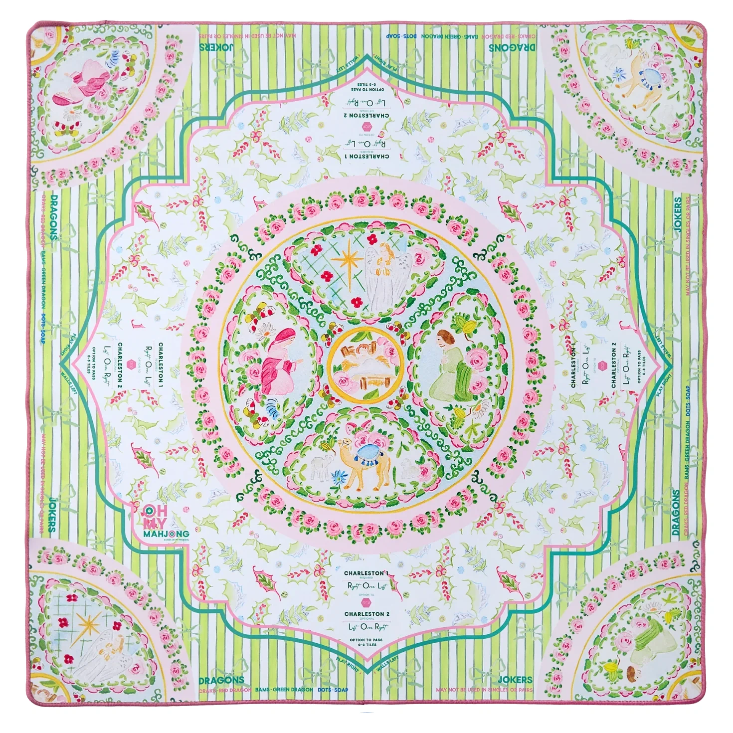 Oh My Mahjong Silent Night Mat