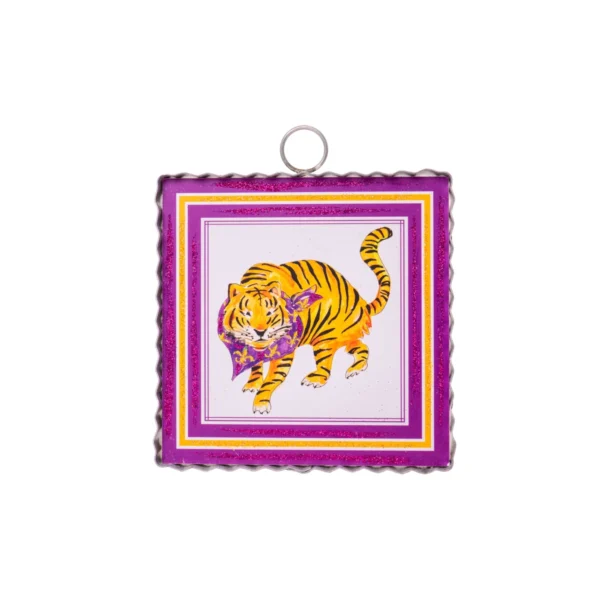 Rosanne Beck Mini Gallery Purple & Gold Tiger